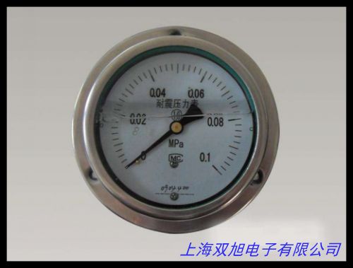 水處理設備專用防震耐震充油式壓力表 水壓表