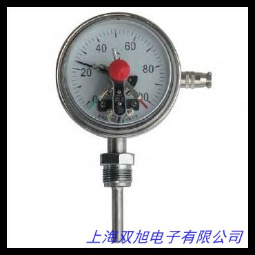 衛(wèi)生型雙金屬電接點溫度計WSSX-411B-WS 0-100度